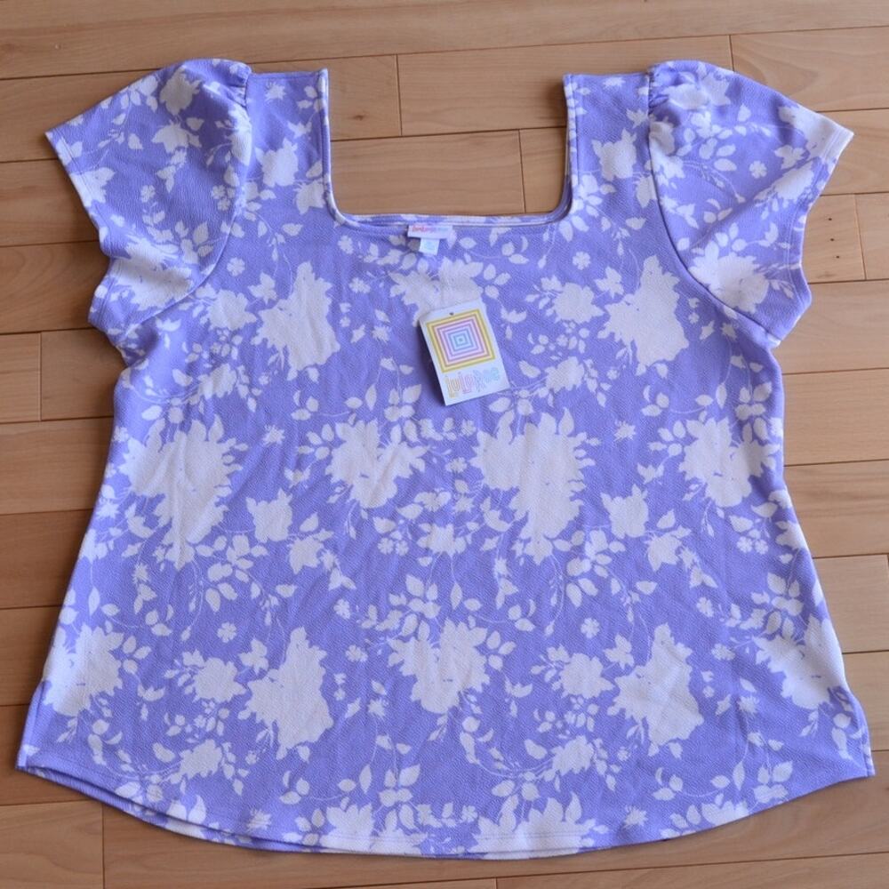 NWT LuLaRoe Marissa Sleeveless Blouse Top Size XL
